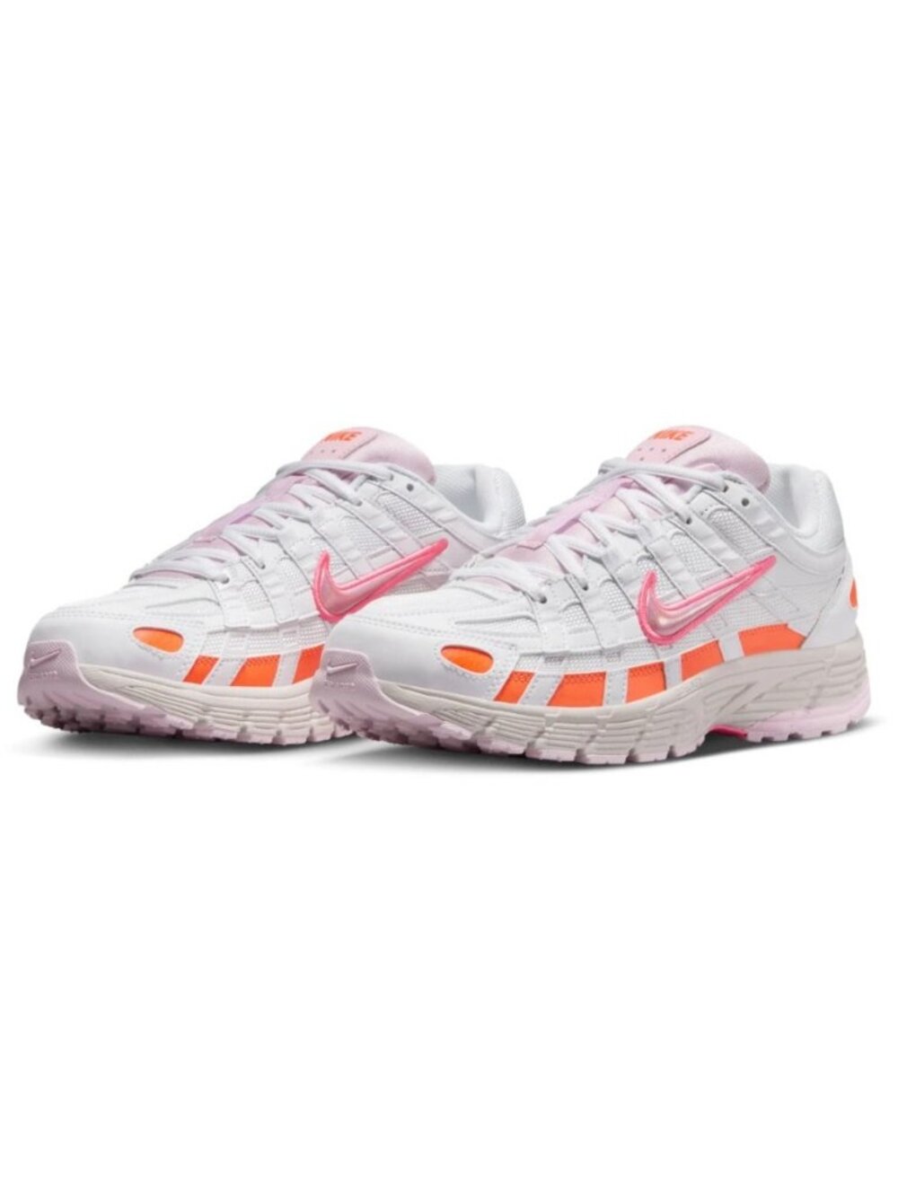 Nike P-6000 Sneaker Women's Running Shoes White Pink CV3033-100 Size 7.5